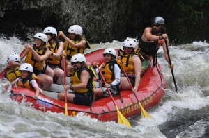 rafting whitewater