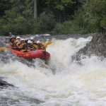 Canada Falls Whitewater Rafting in Maine