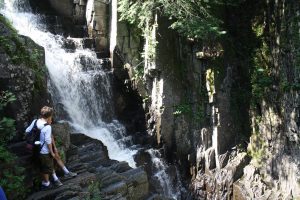 maine waterfall hike