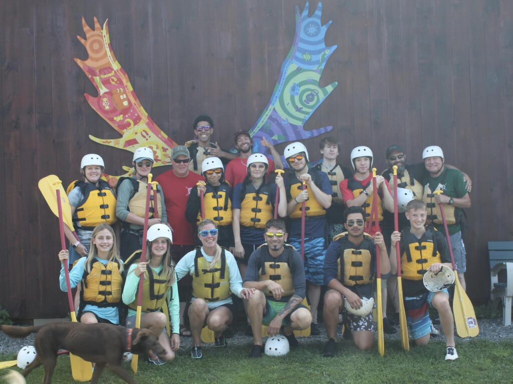 family whitewater rafting trips in Maine