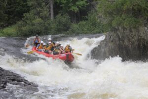 whitewater rafting in maine
