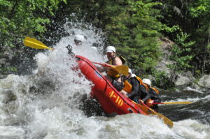 whitewater rafting in maine