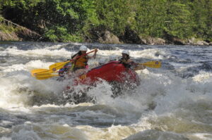 what to expect whitewater rafting in Maine