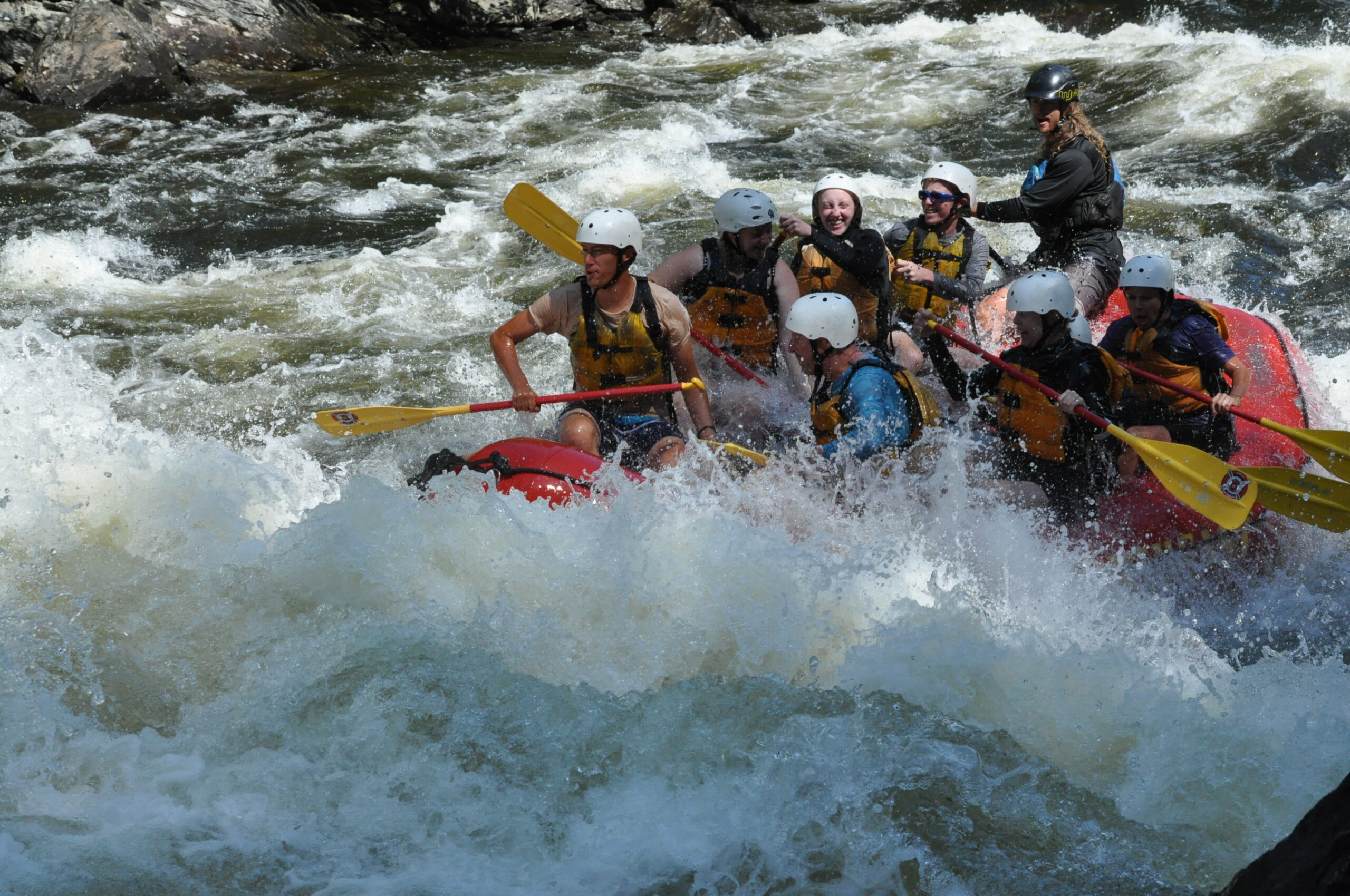 kennebec river rafting map