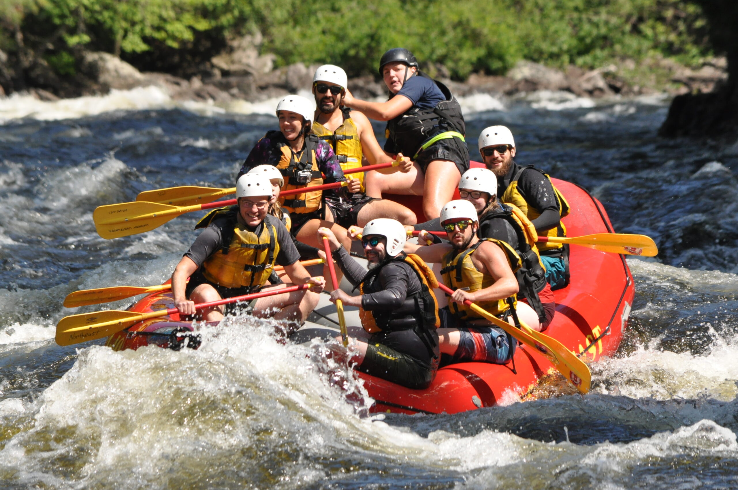 when is whitewater rafting season in Maine?