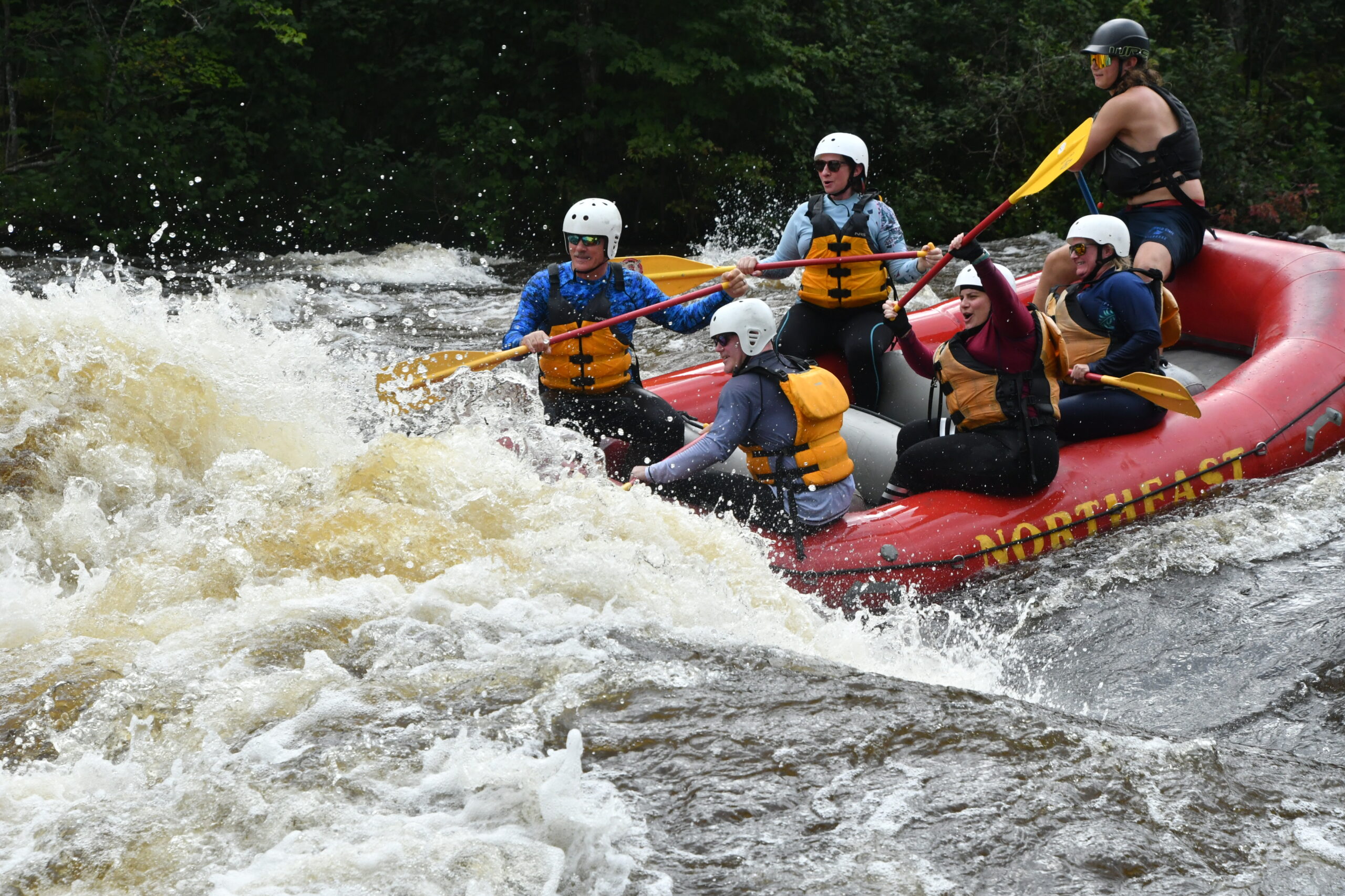 Luke's Raft Why is White Water Rafting on The Dead River Limited? - Northeast ...