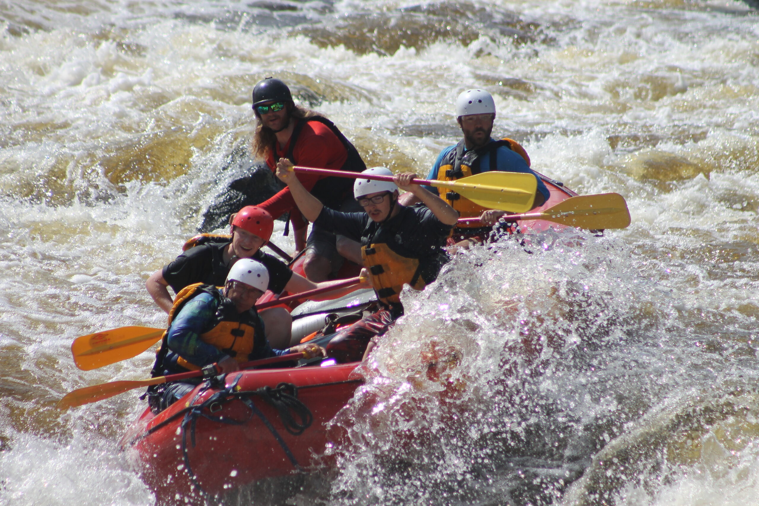 what to expect whitewater rafting in Maine
