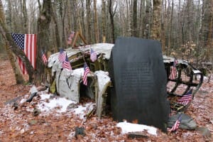 Memorial at the B 52 Crash Site in Maine