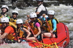 Family Whitewater Rafting on the Kennebec River in Maine