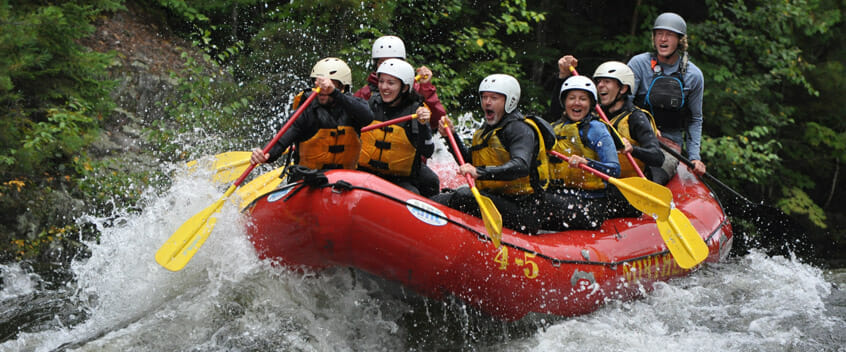 rafting in maine