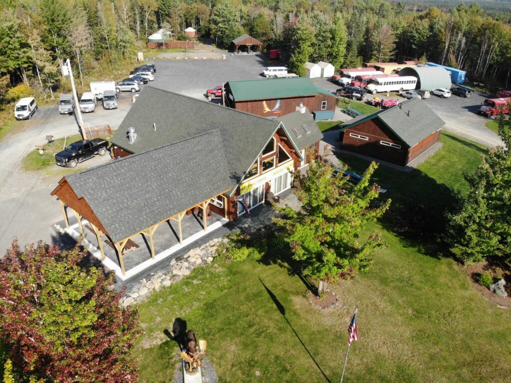 Ariel view of Northeast Whitewater Base