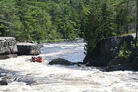 People on an Overnight Rafting Trip