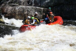 whitewater rafting in maine