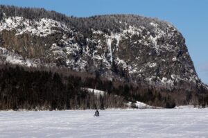 snowmobiling in greenville maine